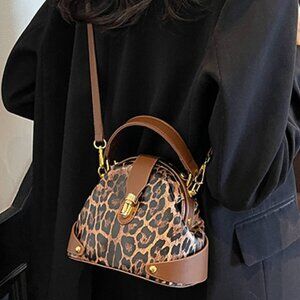 New Leopard print  Fashionable And Fashionable Handbags